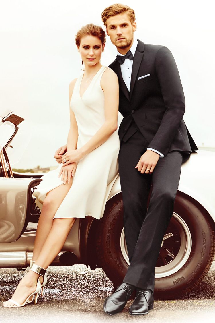Slim Fit Black Berkeley Tuxedo – Ted's Clothiers