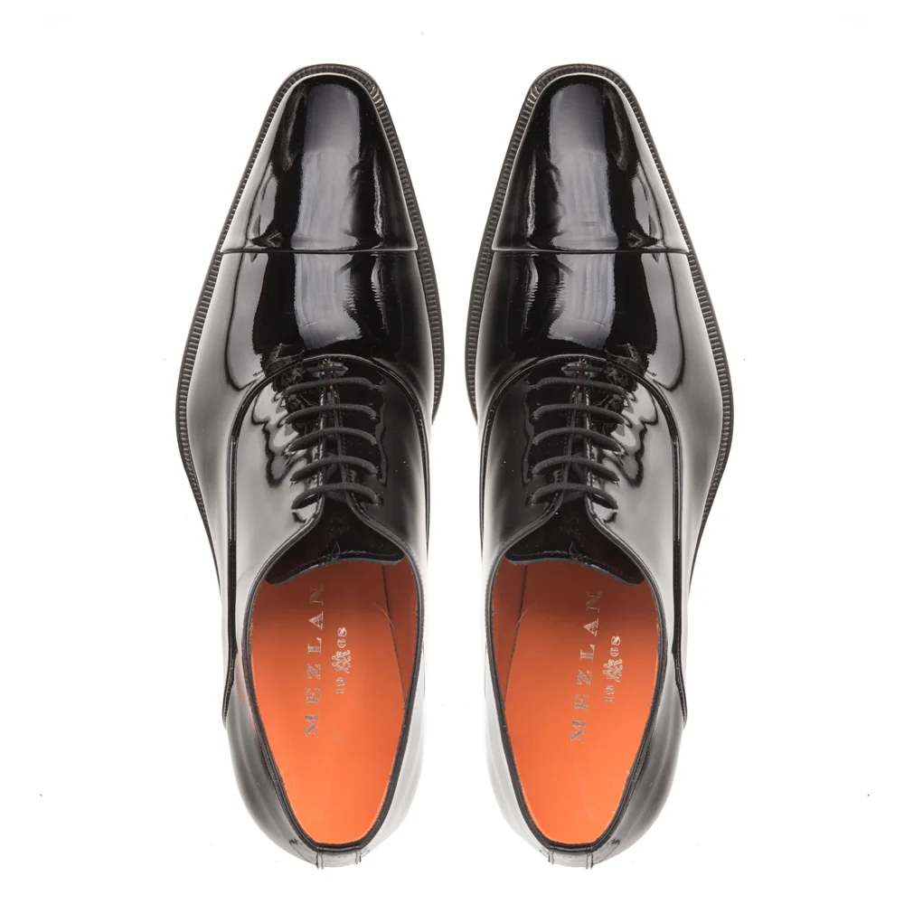 Mezlan Patent Leather Tux Shoe E20264  Ted's Clothiers