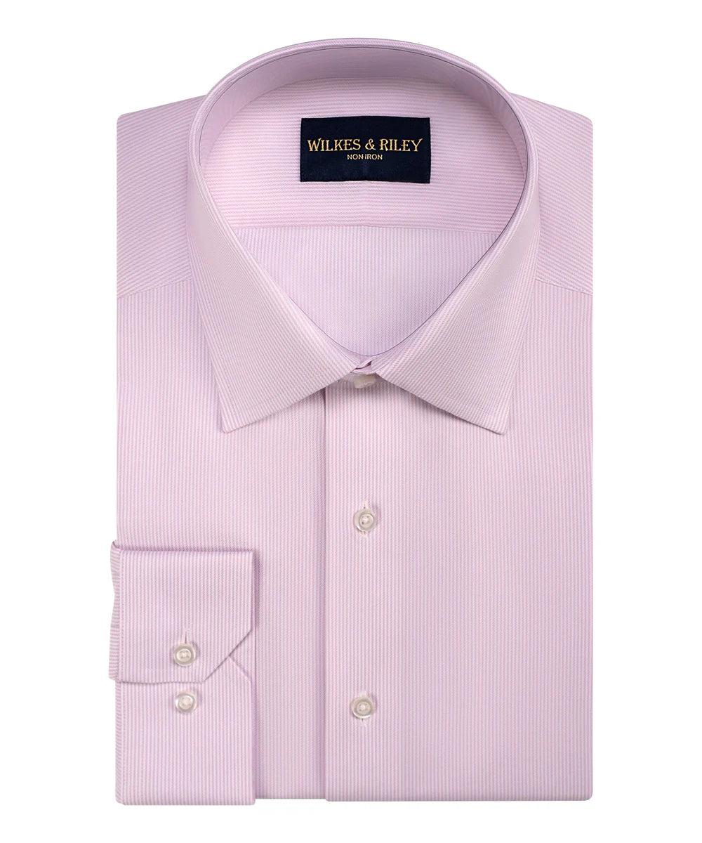Wilkes & Riley Twill Stripe Dress Shirt