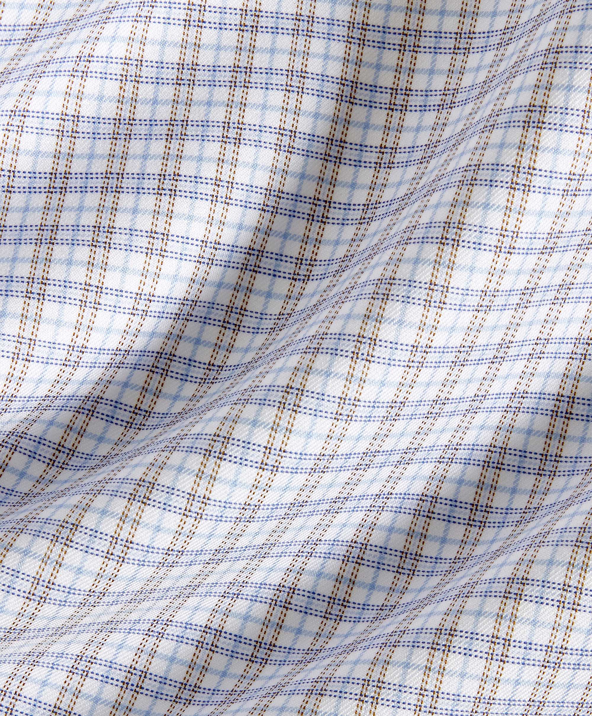 David Donahue Plaid Dress Shirt TBSP11806