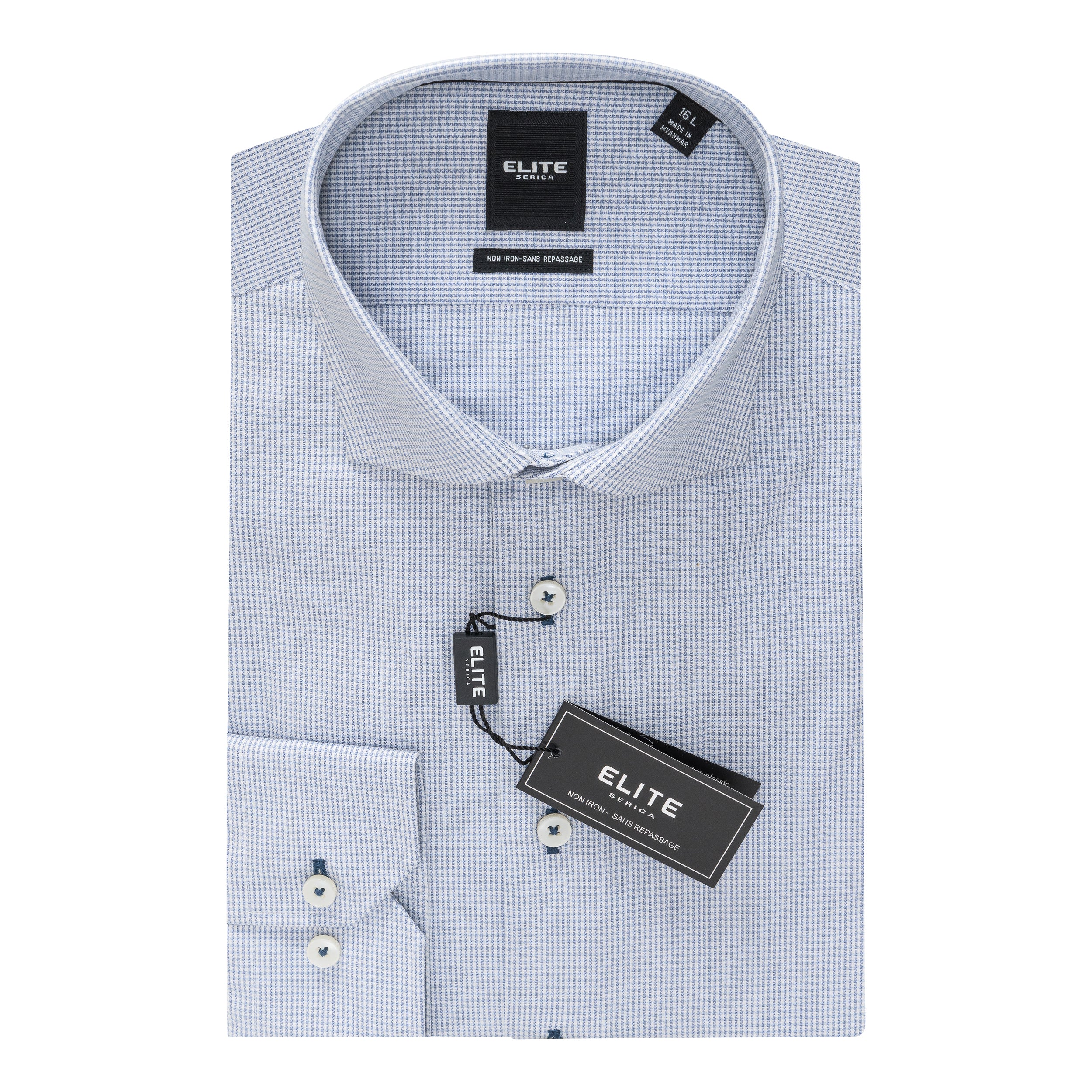 100 cotton dress shirt Ragazzo 21098 100% Cotton Boy's Dress Shirt - Box Weave main image 0