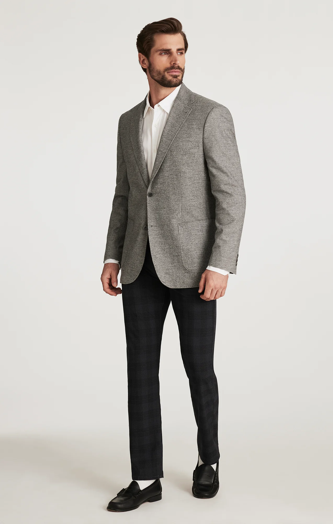 34 Heritage Courage Elite Check Straight Leg Pants
