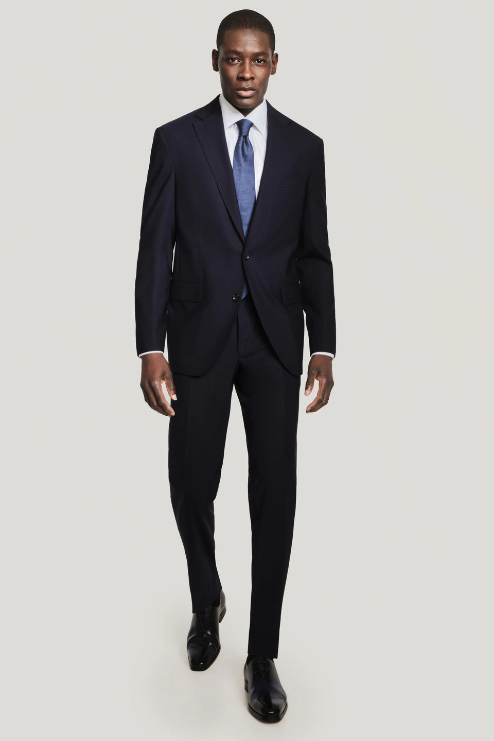Jack Victor Solid Wool Suit Charcoal JVC37026 / 40 / L
