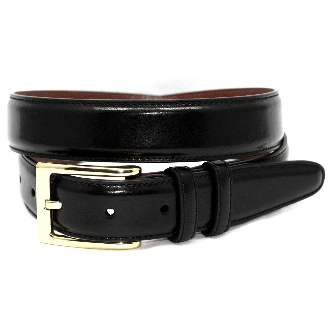 Torino Antigua Leather Dress Belt Big & Tall