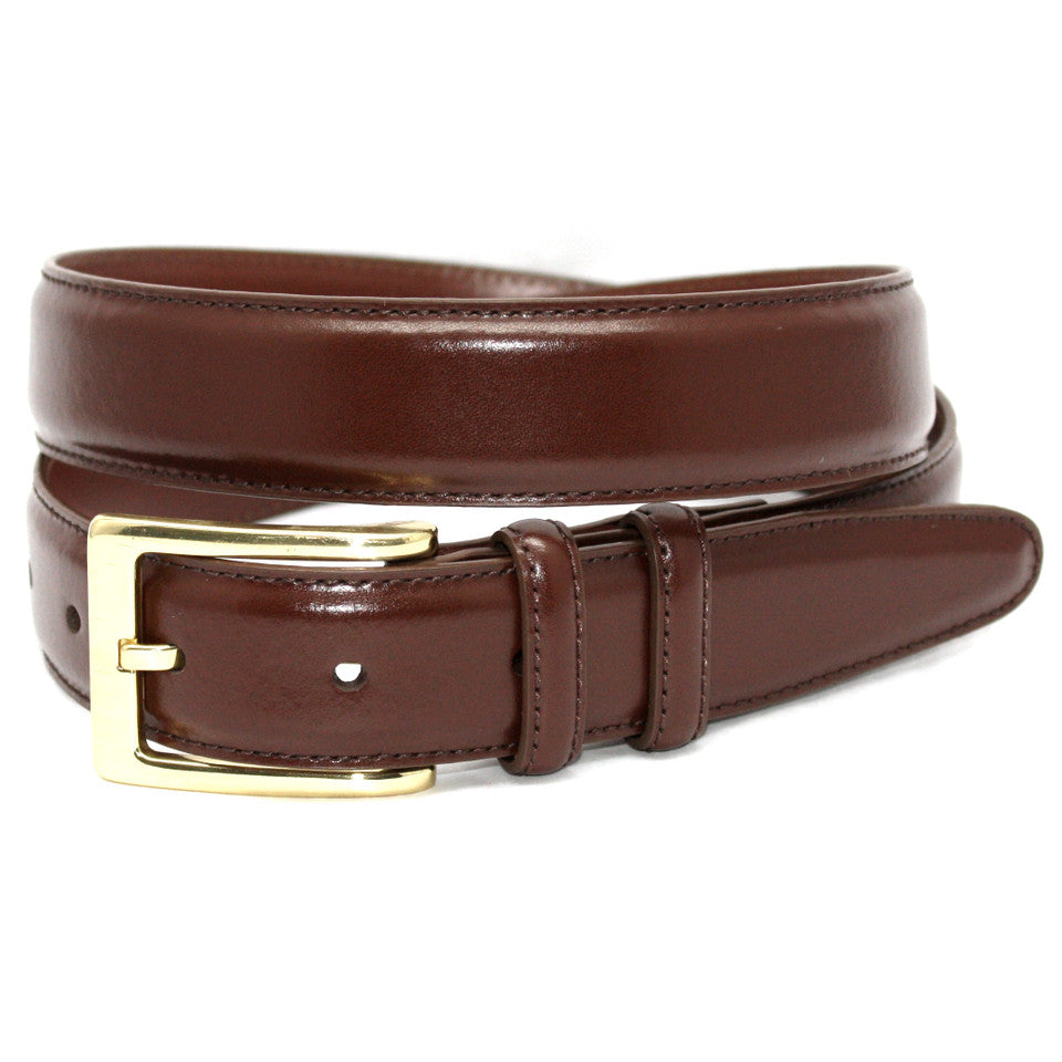 Torino Antigua Leather Dress Belt Big & Tall