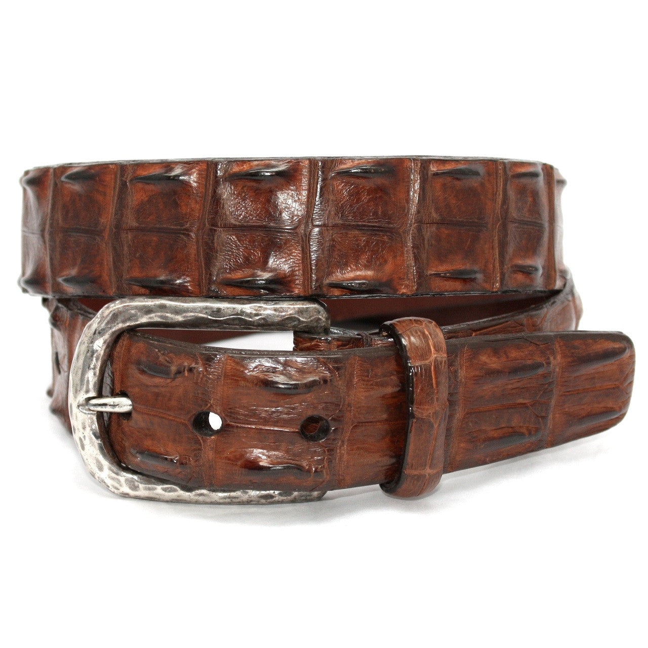 Torino Genuine Hornback Crocodile Belt