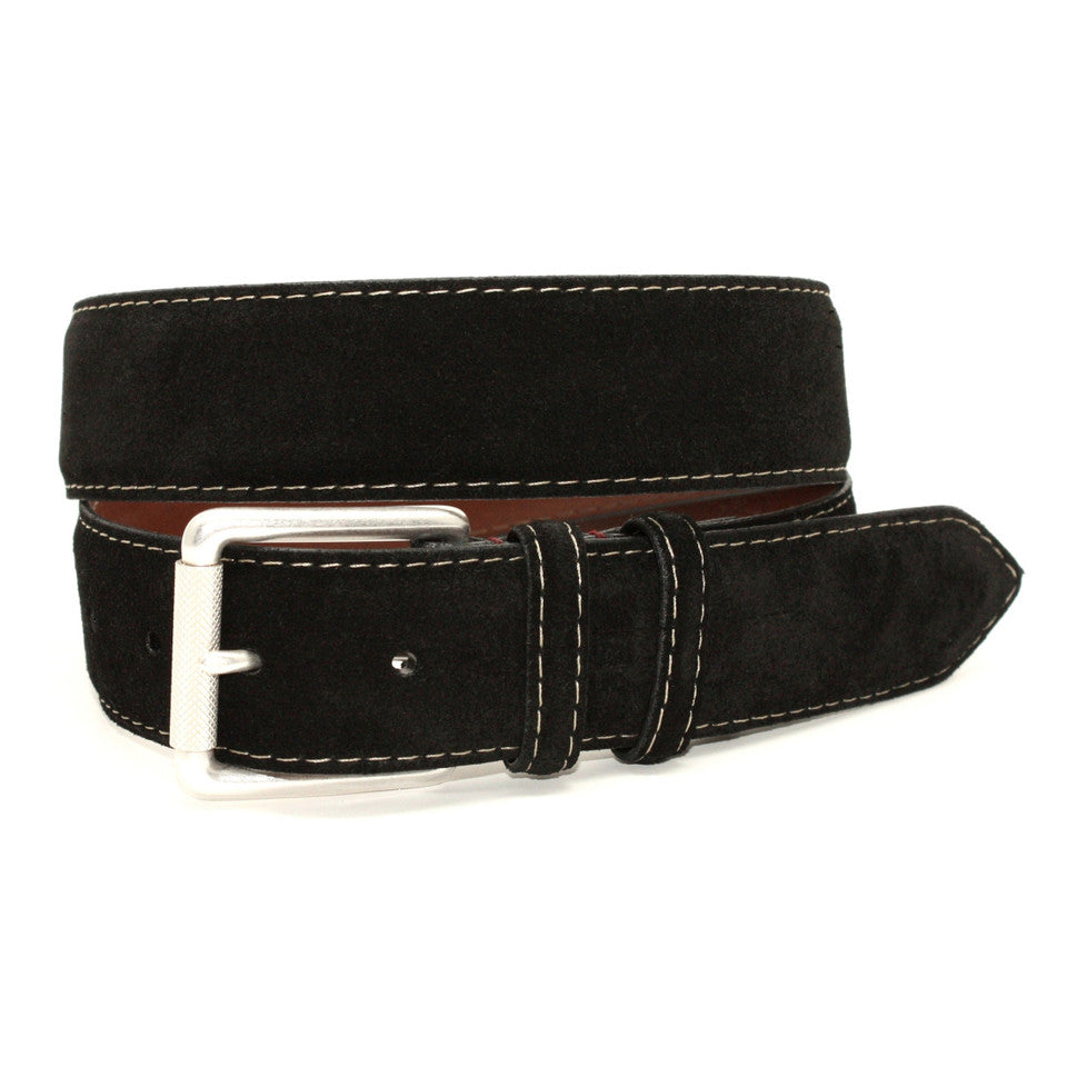 Torino European Sueded Calfskin Belts