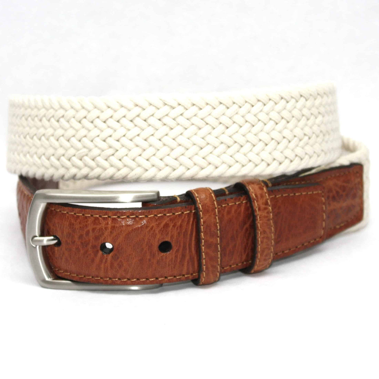 Torino Italian Woven Cotton Elastic Belts