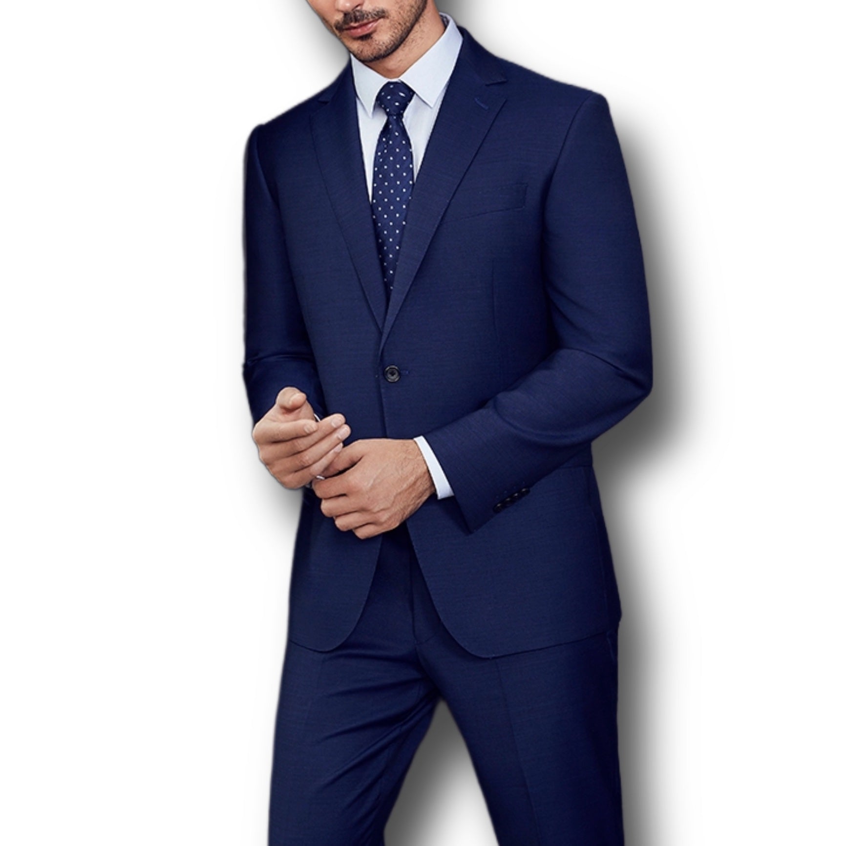 Paul Betenly Solid Suit - Slim Fit