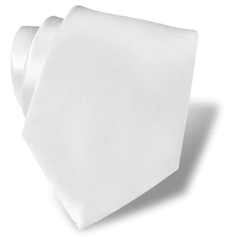The Dion Solid Silk Tie by Dion, shown on a plain background, is perfect for formal occasions in Toronto—ideal for adding a touch of elegance to any outfit.