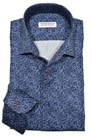 Marcello  Sport Shirt Mardi Roll Collar W-898R