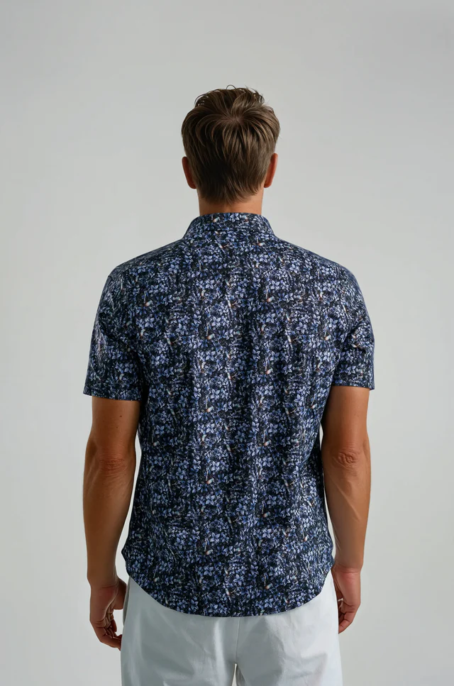 Stone Rose NOVA -  Flight & Flora Short Sleeve Shirt