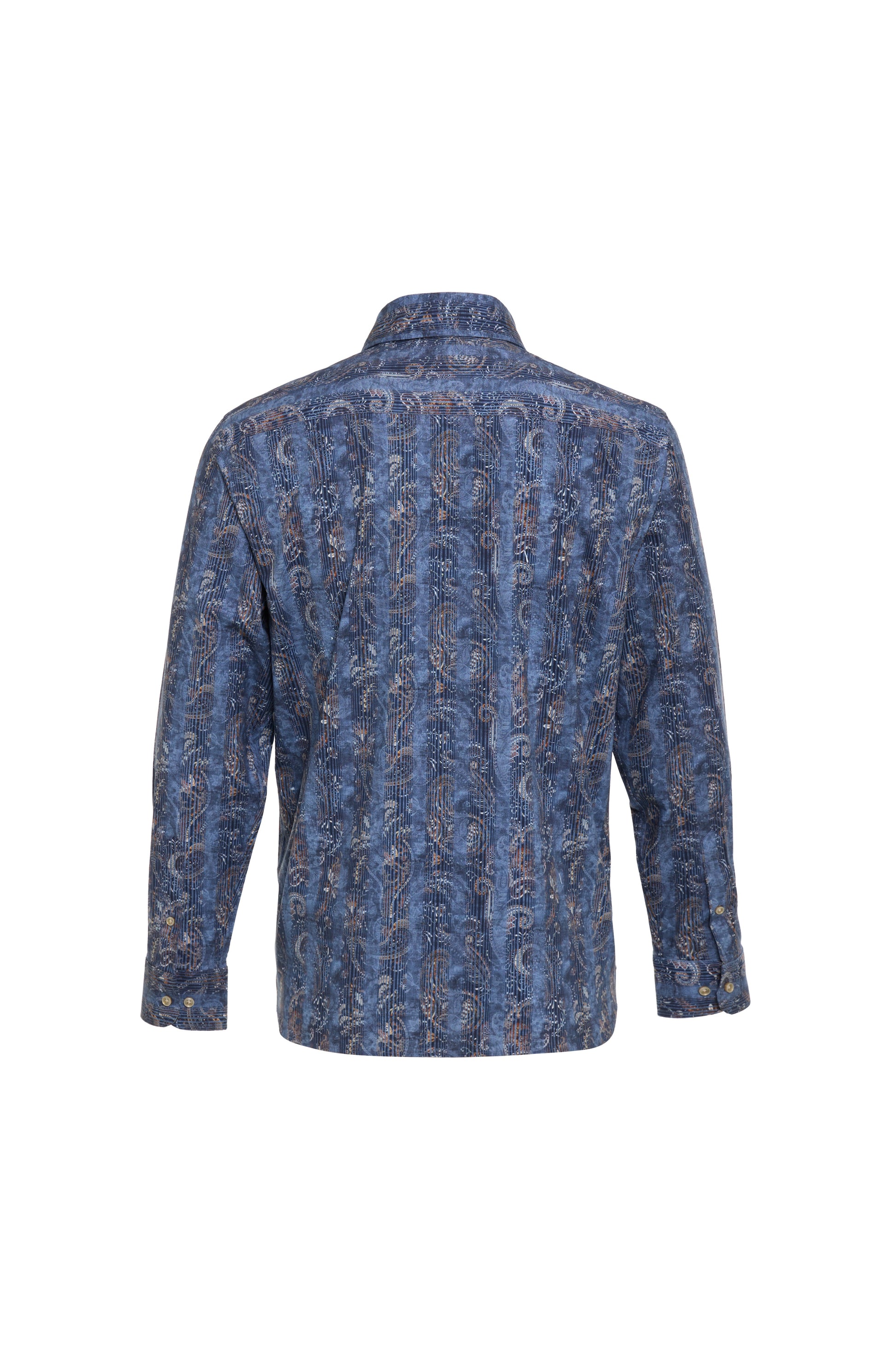 visconti dress shirts Visconti Paisley Print Sport Shirt Shirt BILELE54 Paisley / XL
