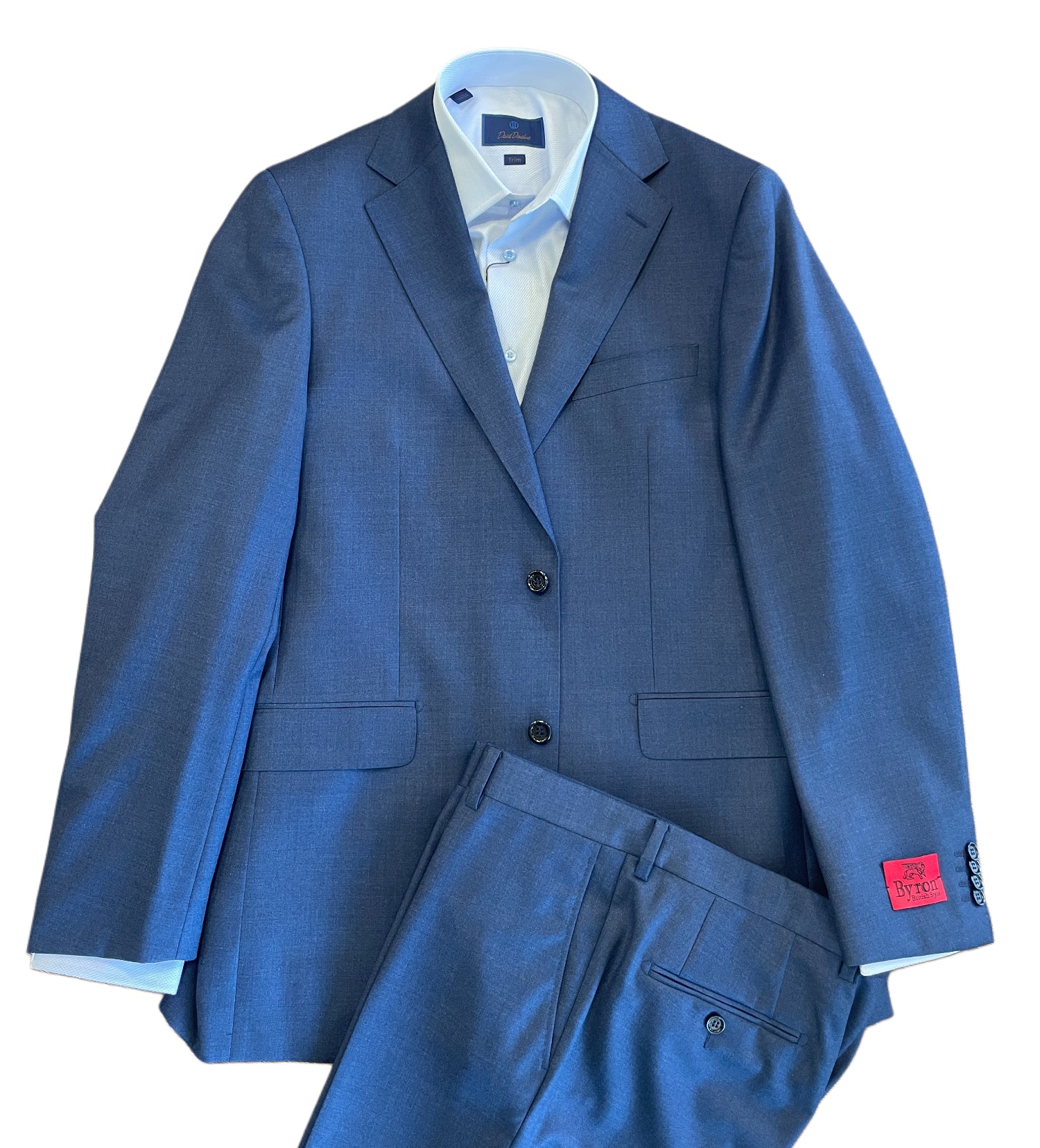 Byron Contemporary Luxe Suit 3708 Blue / 36 / R Byron Contemporary Luxe Suit 3708 Blue / 36 / R