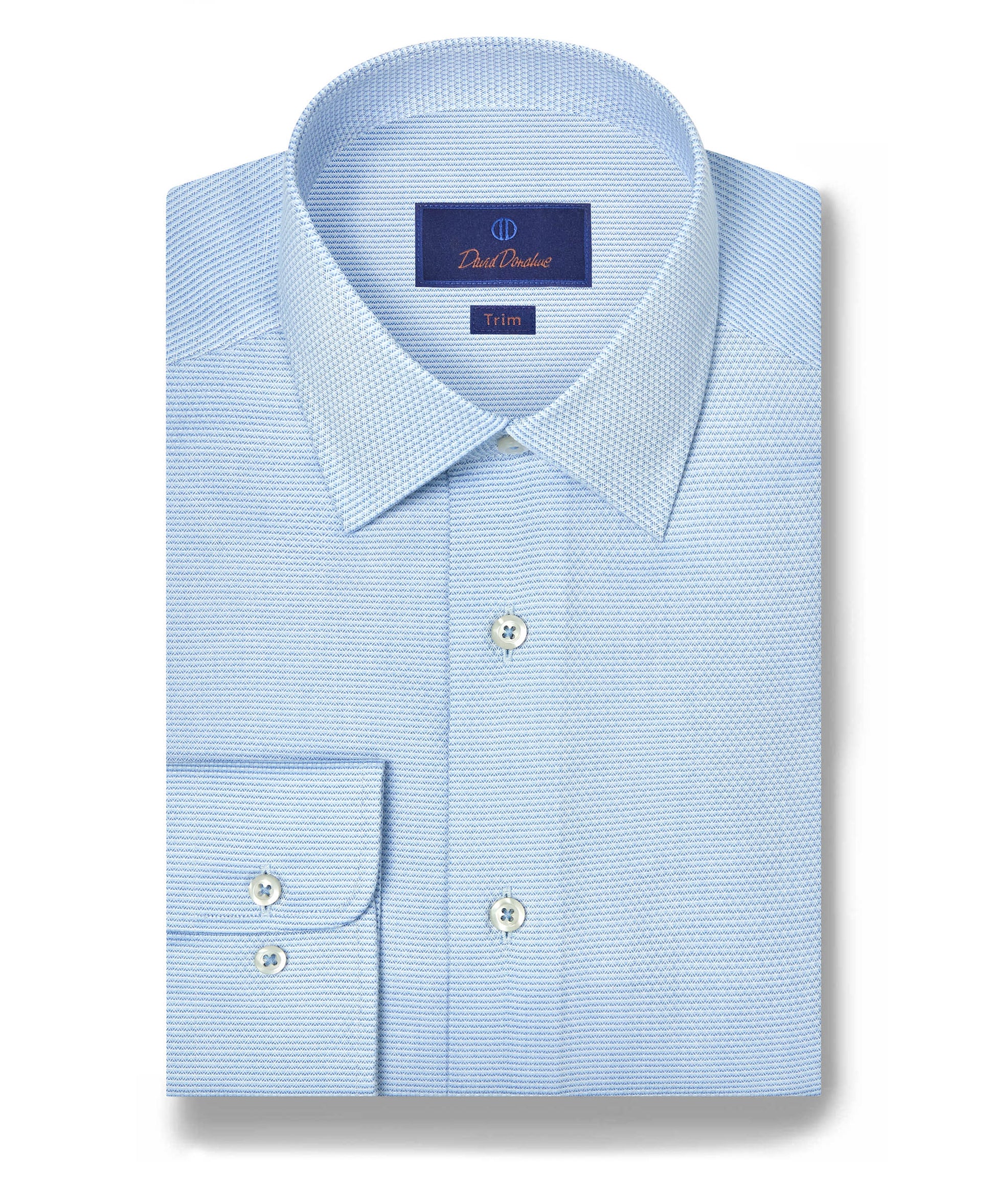 David Donahue Micro Dobby Dress Shirt TBSP12002423