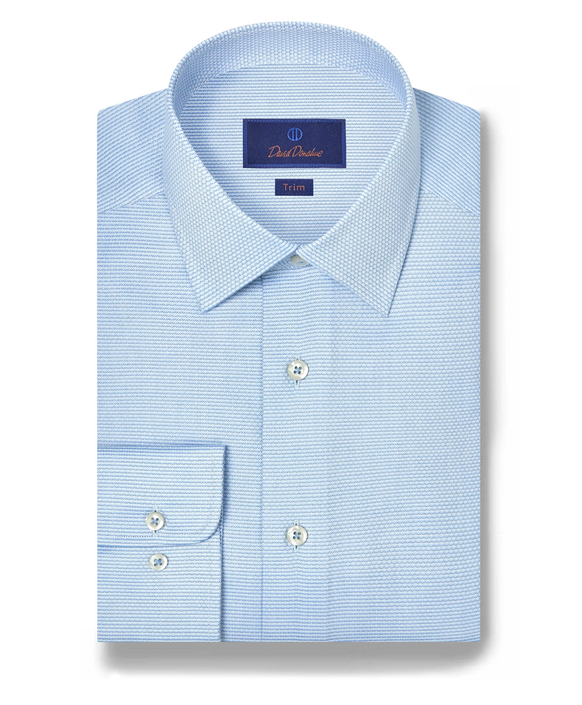 David Donahue Micro Dobby Dress Shirt TBSP12002423