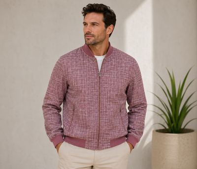 enzo marlow jacket berry