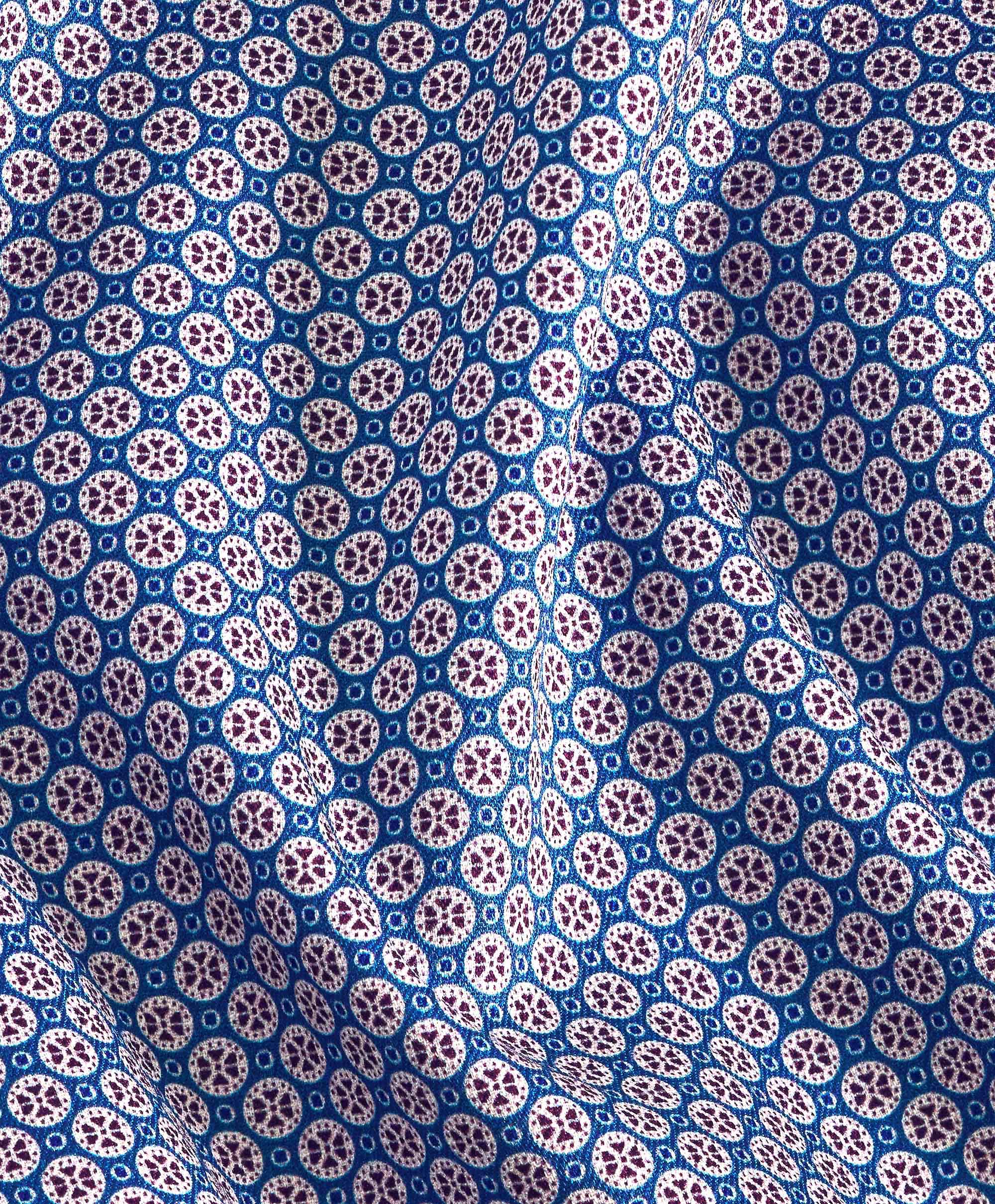 David Donahue Tile Print Shirt CHBD11208