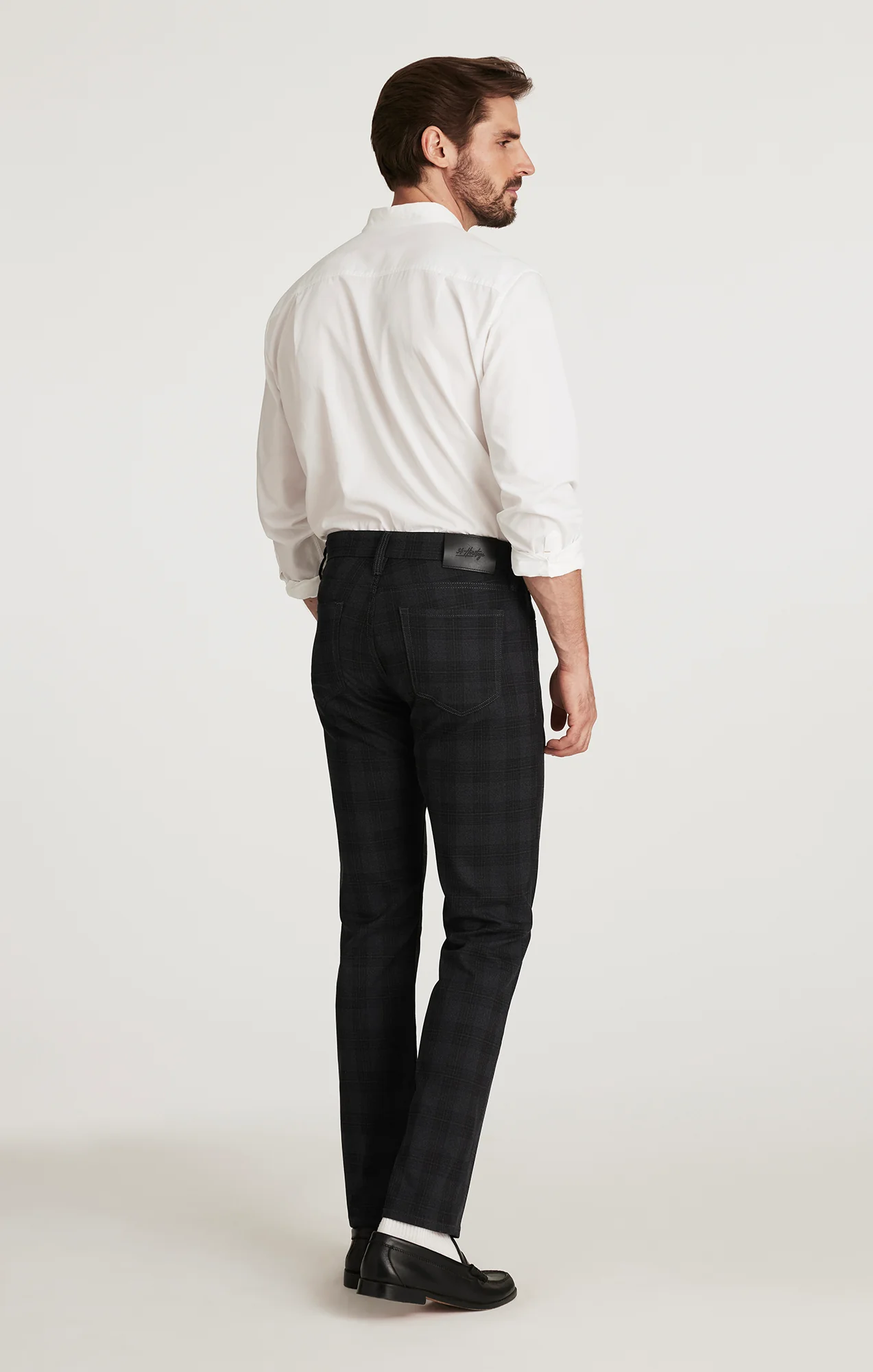 34 Heritage Courage Elite Check Straight Leg Pants