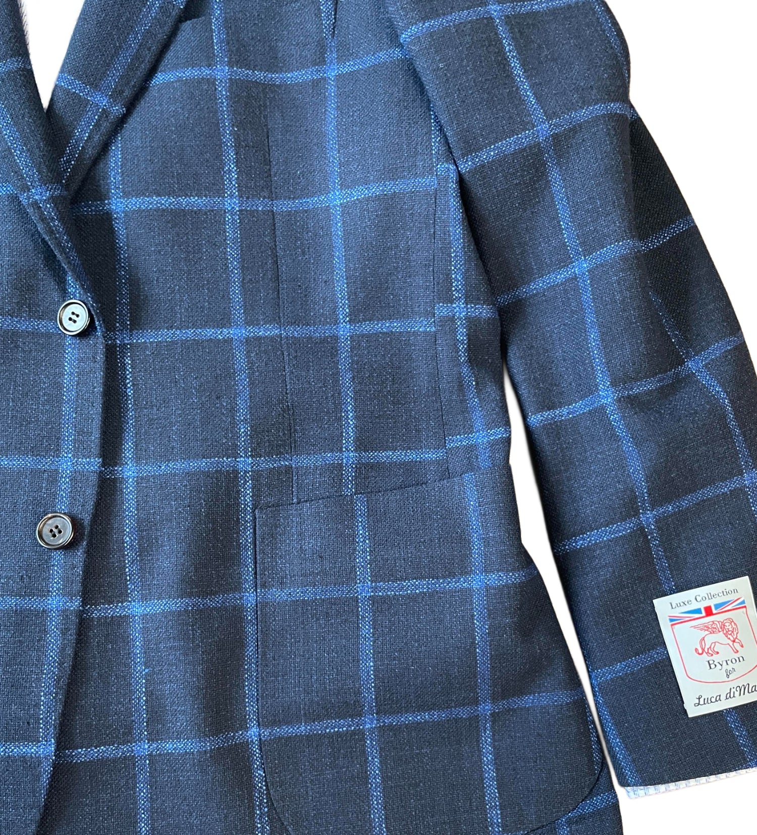 Byron Luca Sport Coat Windowpane