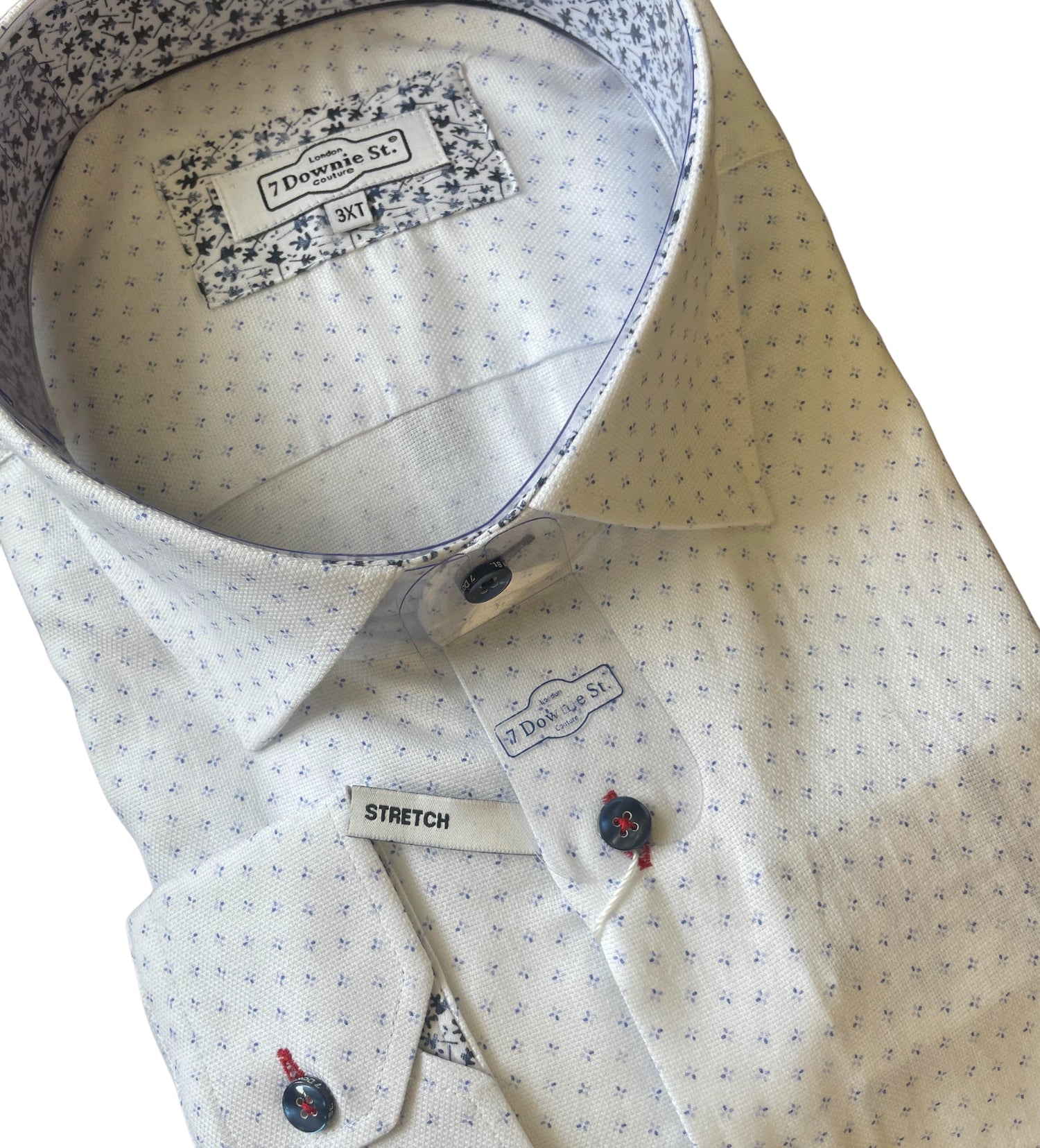 7 Downie St Big & Tall Long Sleeve Sport Shirt