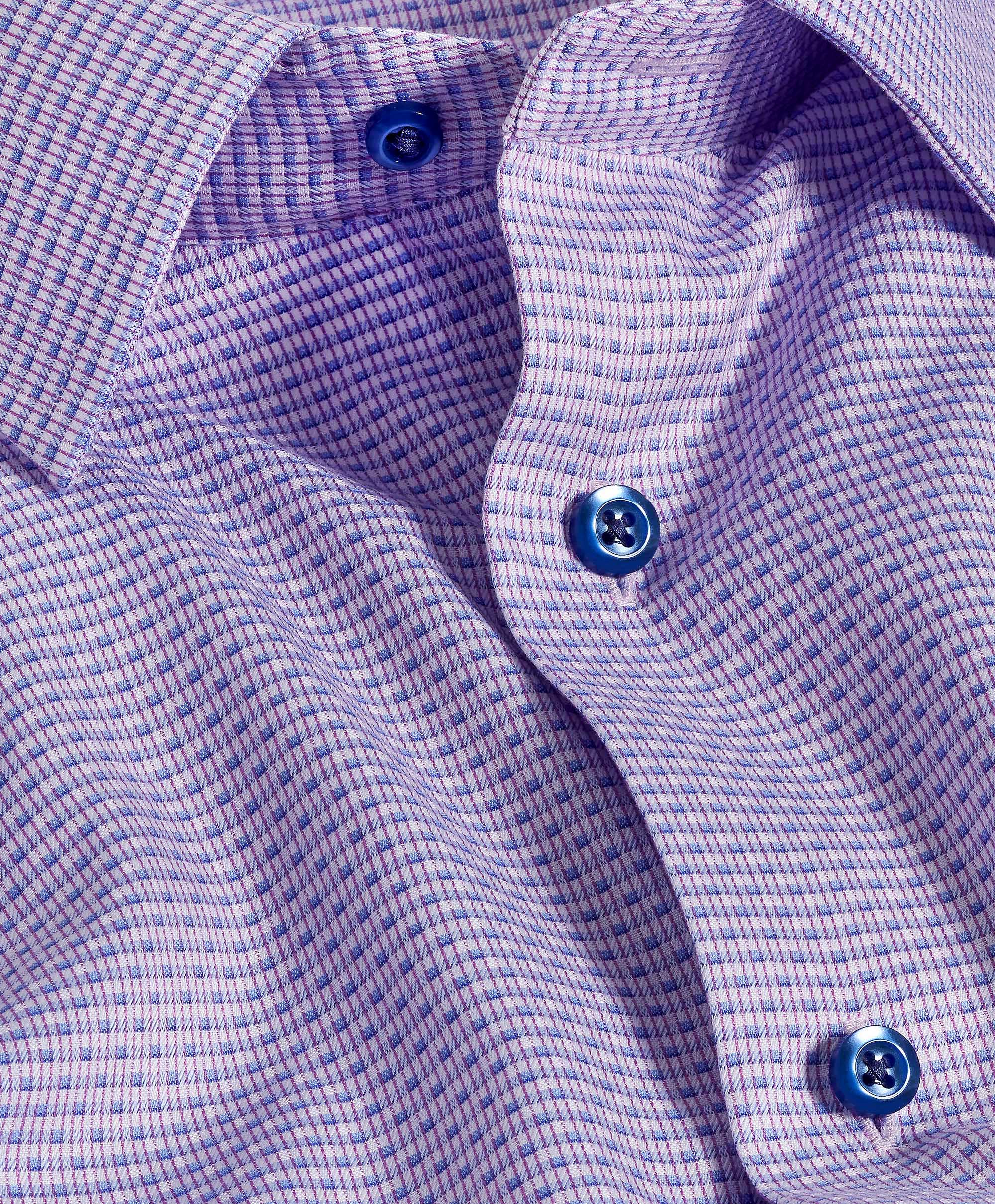 David Donahue Stripe Chk Shirt TBSP11002