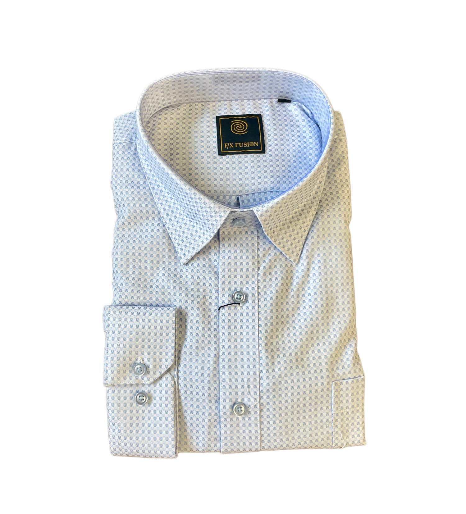 F/X Fusion Big & Tall Men's L/S Shirt Jacquard