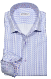 Marcello W-957R Sky/Lilac Linked Circles