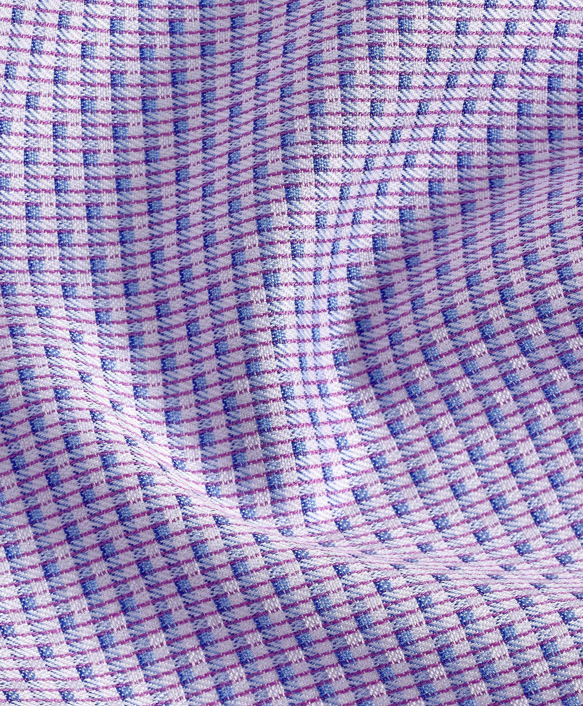 David Donahue Stripe Chk Shirt TBSP11002