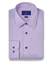 David Donahue Stripe Chk Shirt TBSP11002