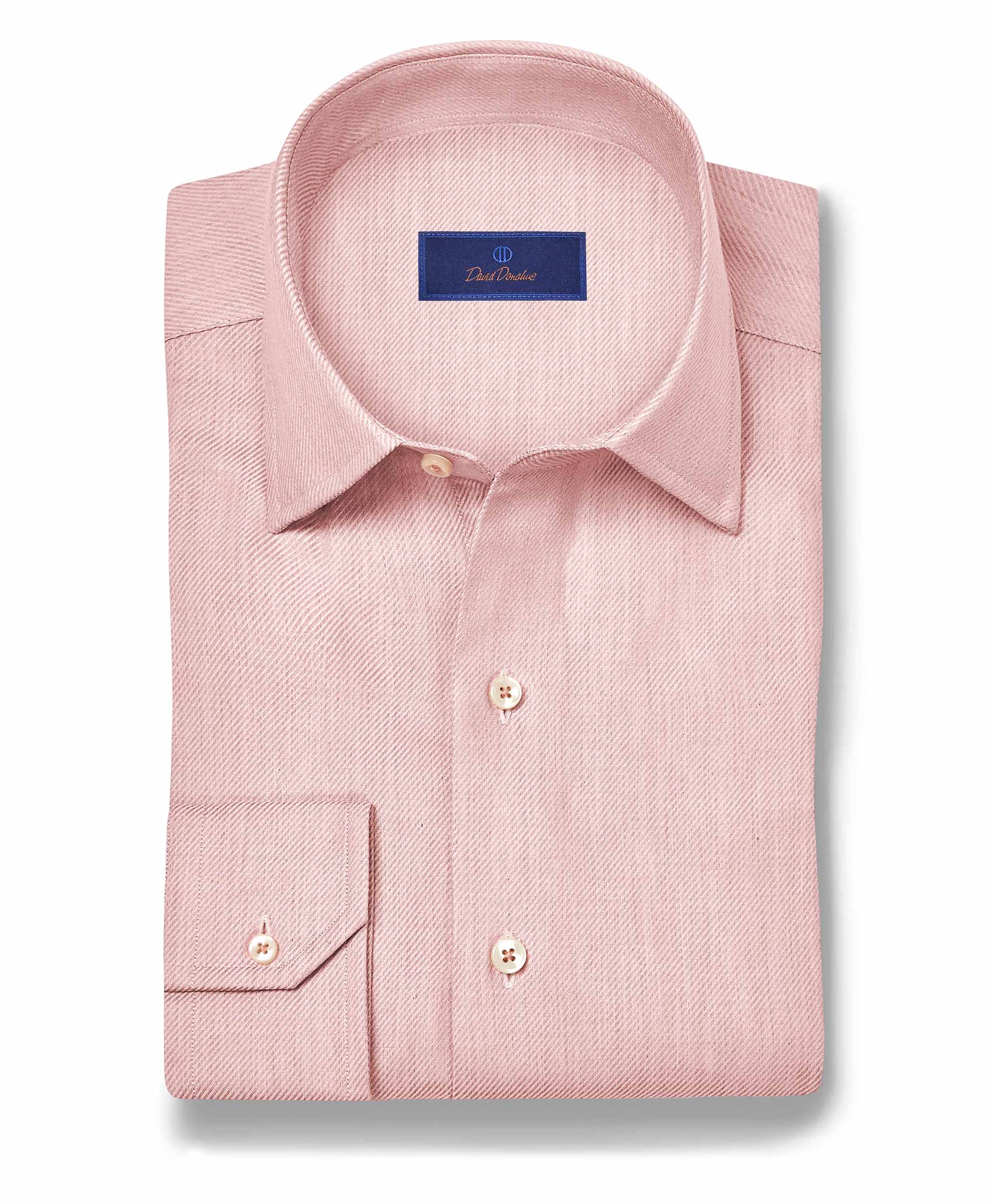 David Donahue Cashmere Blend Shirt CBSM11101