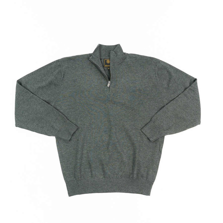 F/X Fusion Big & Tall 1/4 Zip Mock Sweater 9040