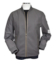 Marcello Chevron Leather Jacket J-228