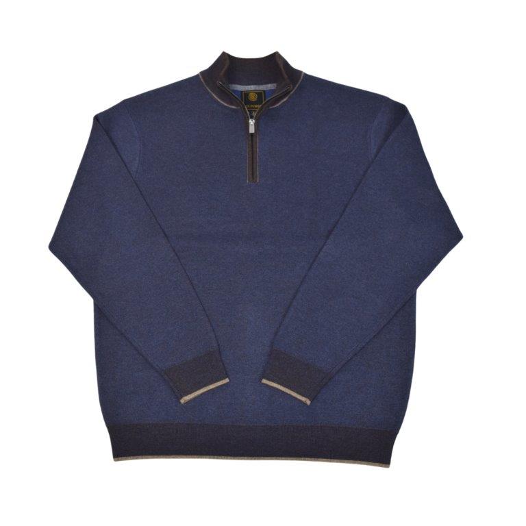 F/X Fusion Big & Tall 1/4 Zip Sweater 10067