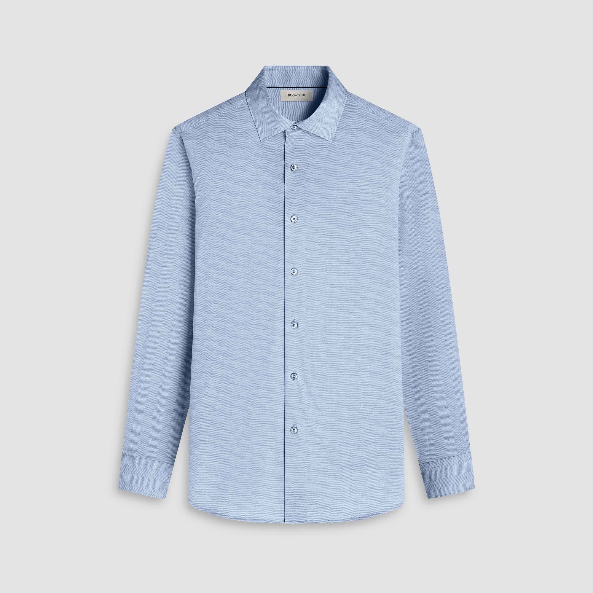 Bugatchi James Herringbone Sport Shirt HF9508K60
