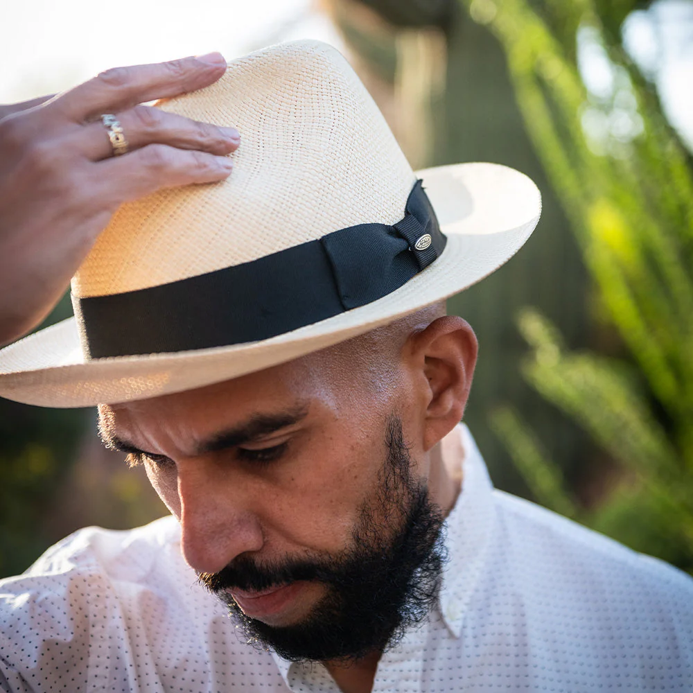 Scala Napa Panama Fedora Hat P179