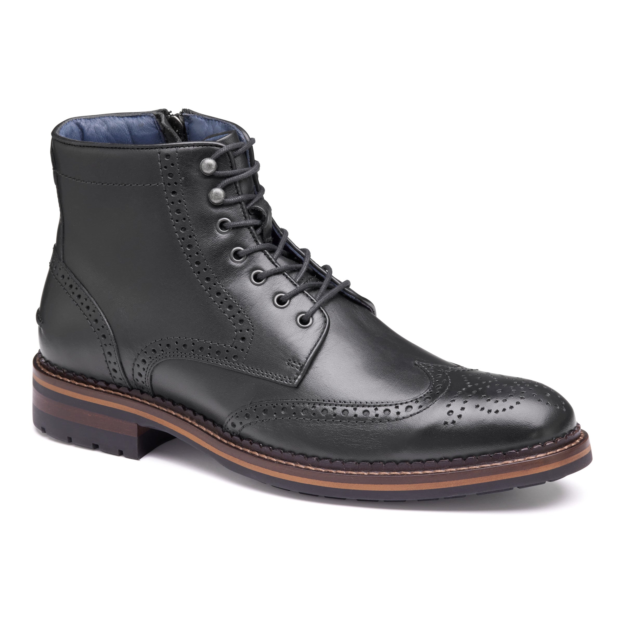 Johnston & Murphy Connelly Wingtip Boot – Ted's Clothiers