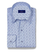 David Donahue Paisley Print Sport Shirt CHBD10500