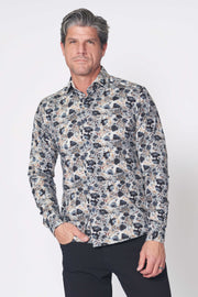 7 Downie St. Amore Big & Tall Sport Shirt Multi