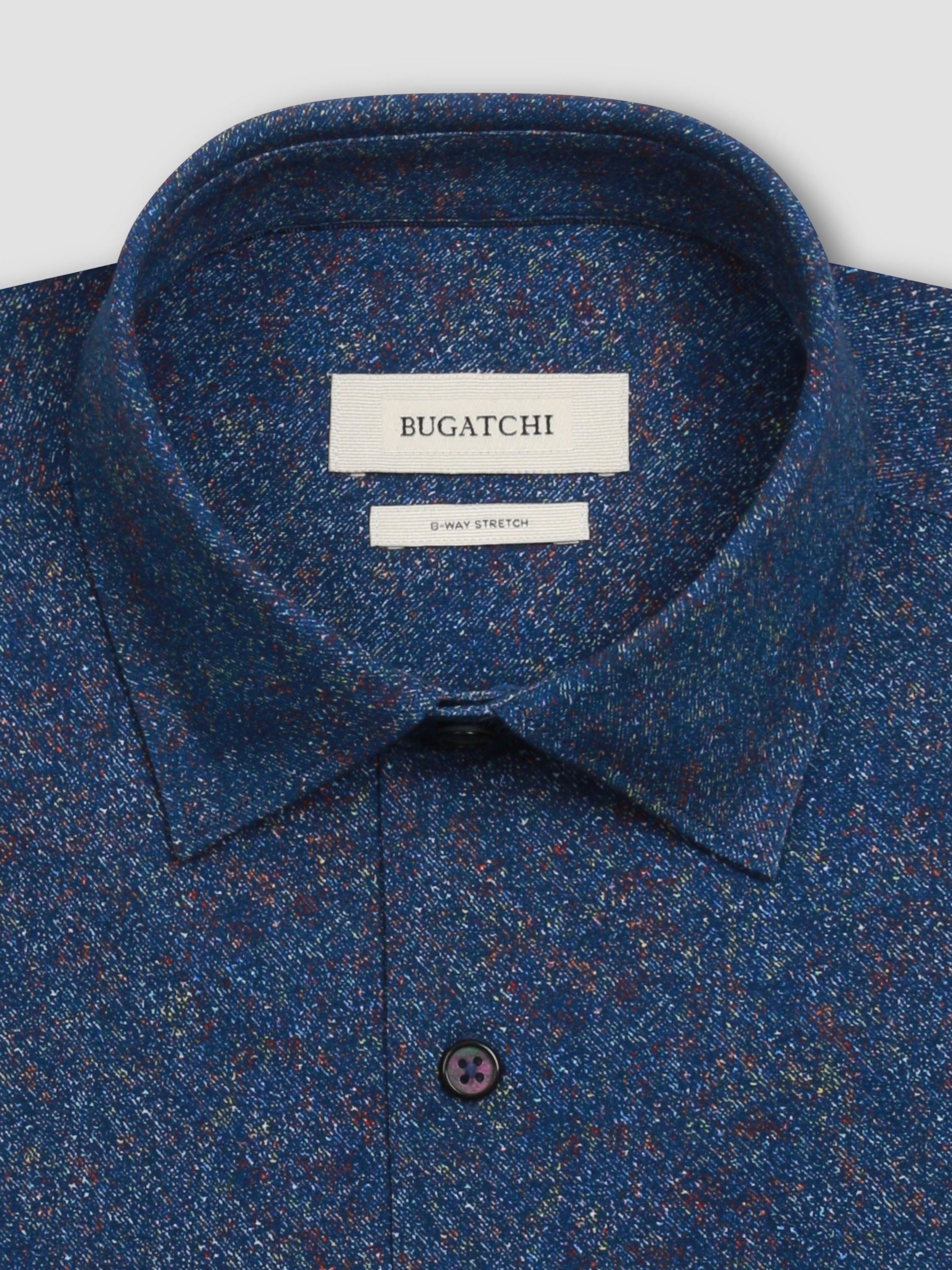 Bugatchi James Marbled Sport Shirt HF9288K60