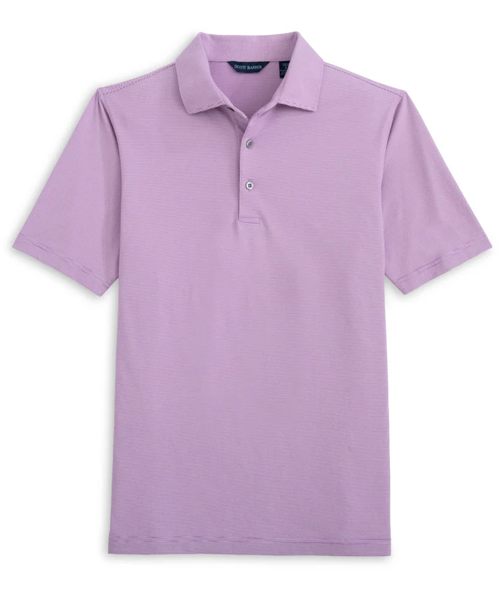 Scott Barber Microstripe Polo K76400