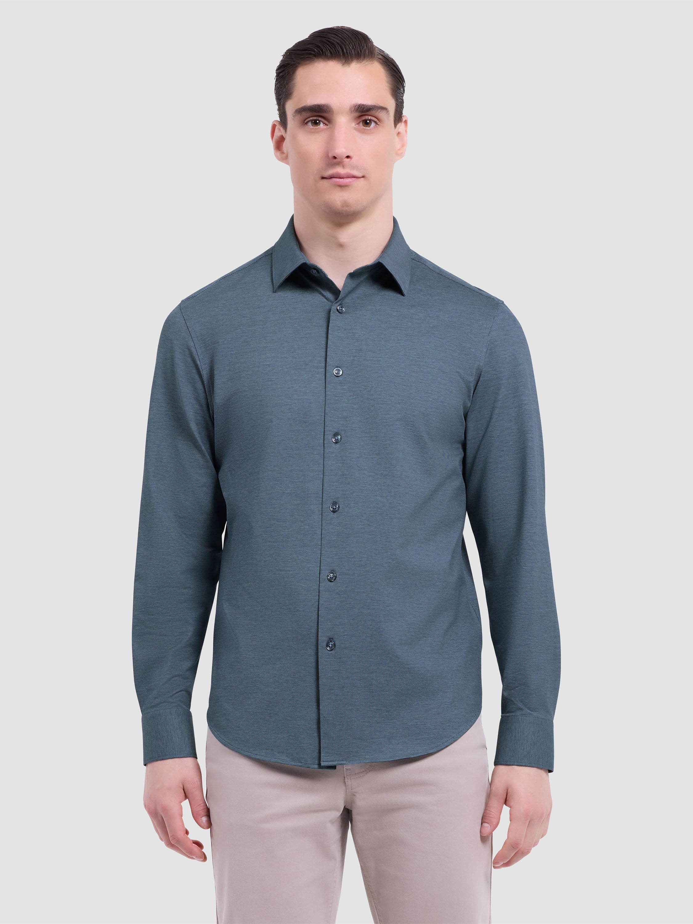 Bugatchi James Long Sleeve Shirt HF9556K60