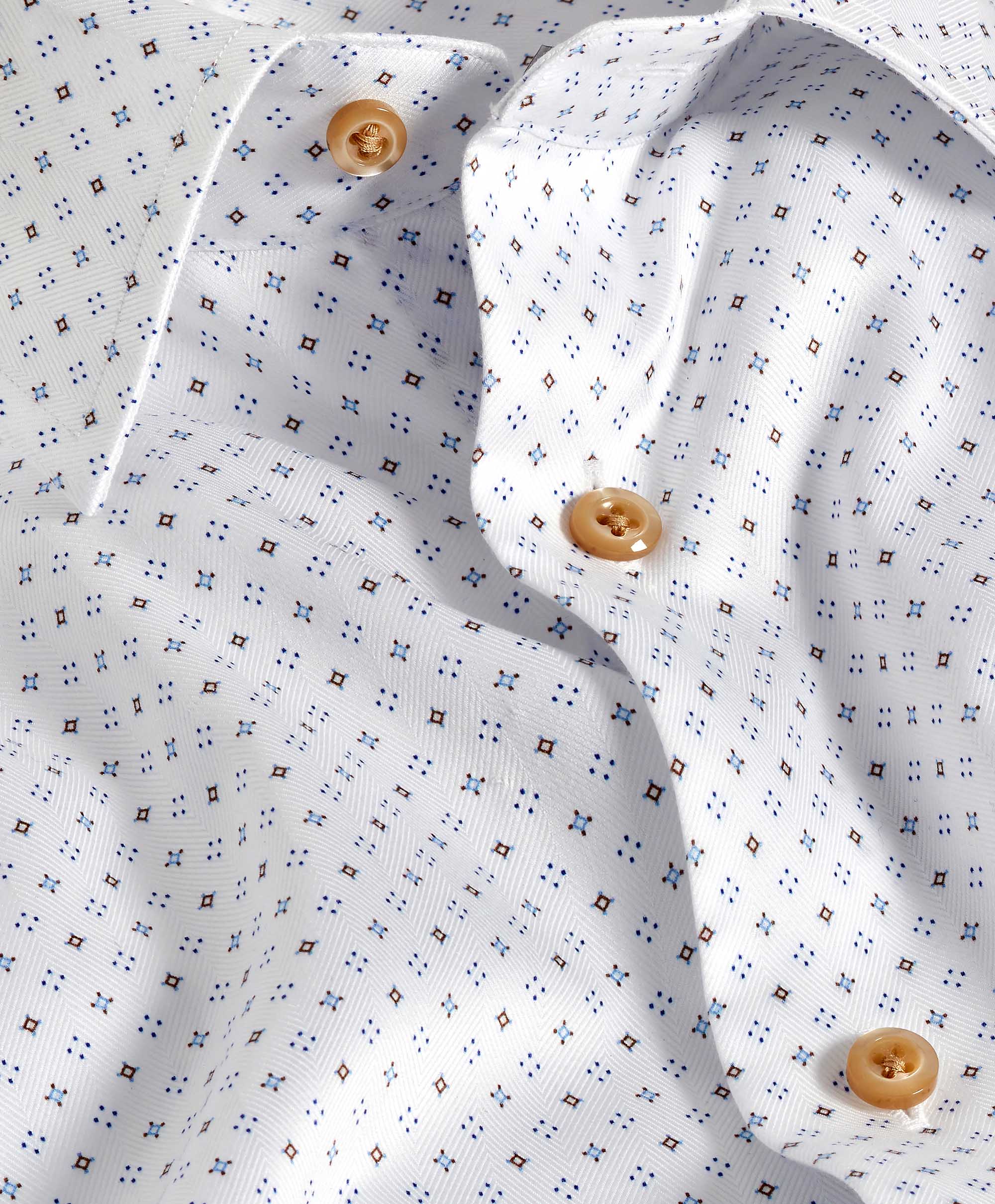David Donahue Neat Diamond Dress Shirt TBSP11202