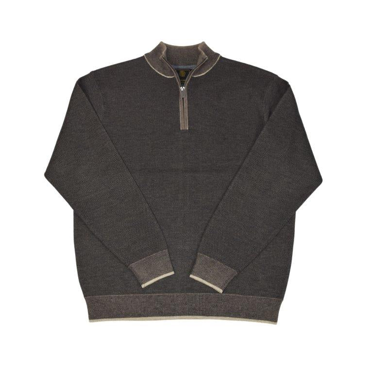 F/X Fusion Big & Tall 1/4 Zip Sweater 10067