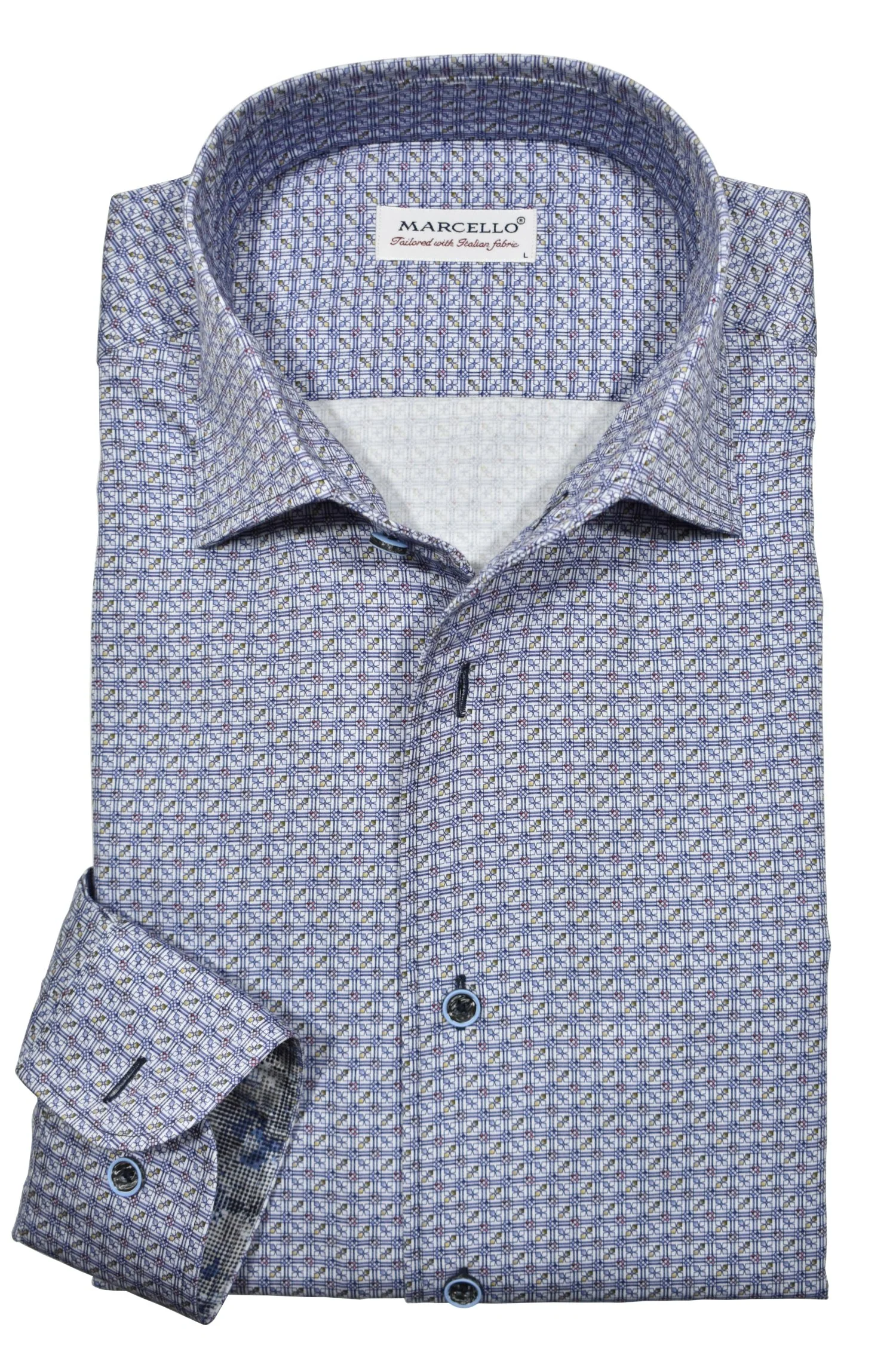 Marcello Shirt Kirkland Abstract W-033R