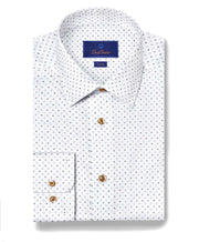 David Donahue Neat Diamond Dress Shirt TBSP11202