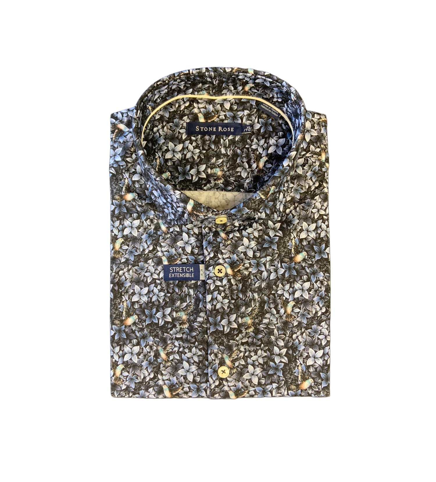 Stone Rose NOVA -  Flight & Flora Short Sleeve Shirt