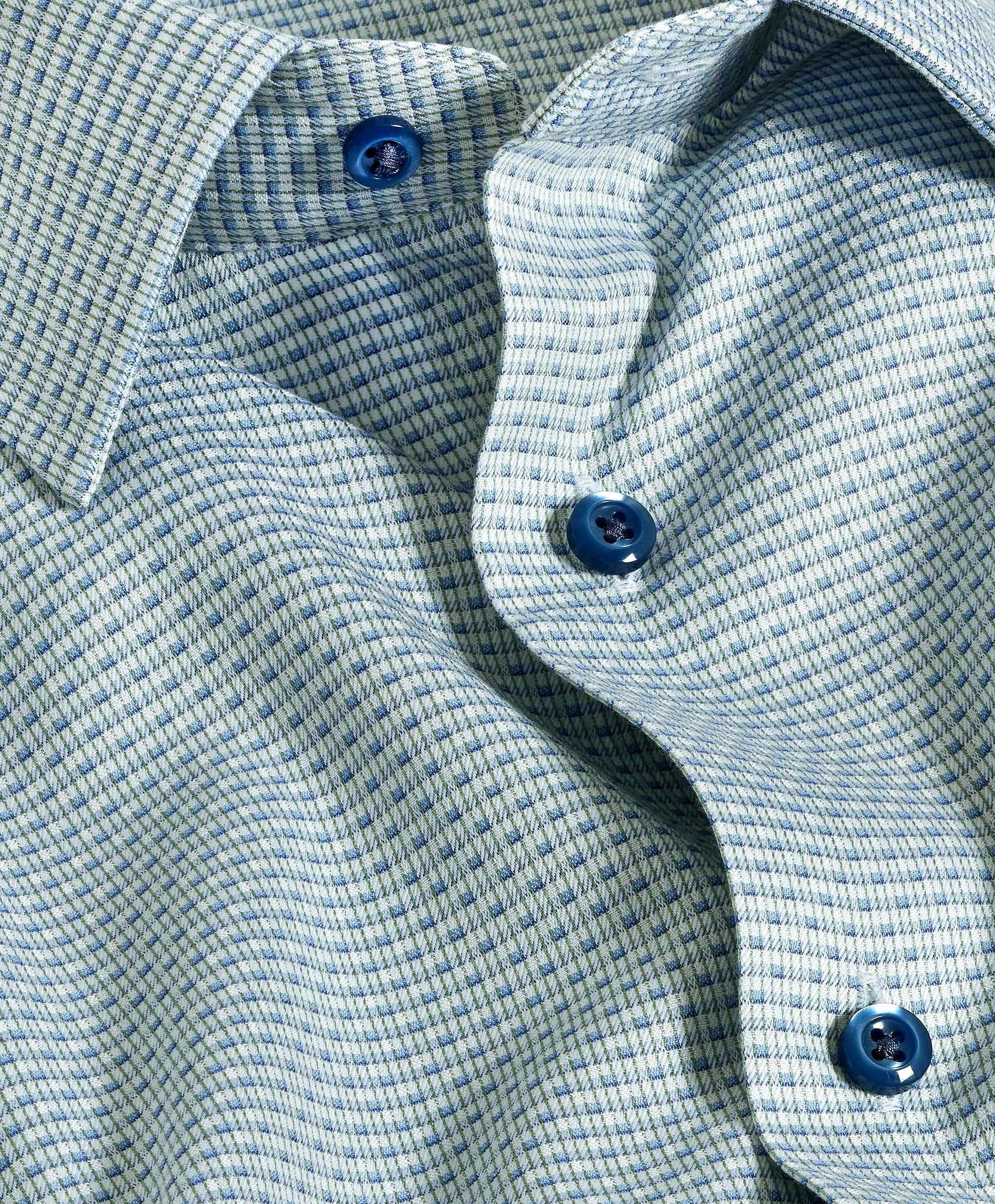 David Donahue Stripe Chk Shirt TBSP11002