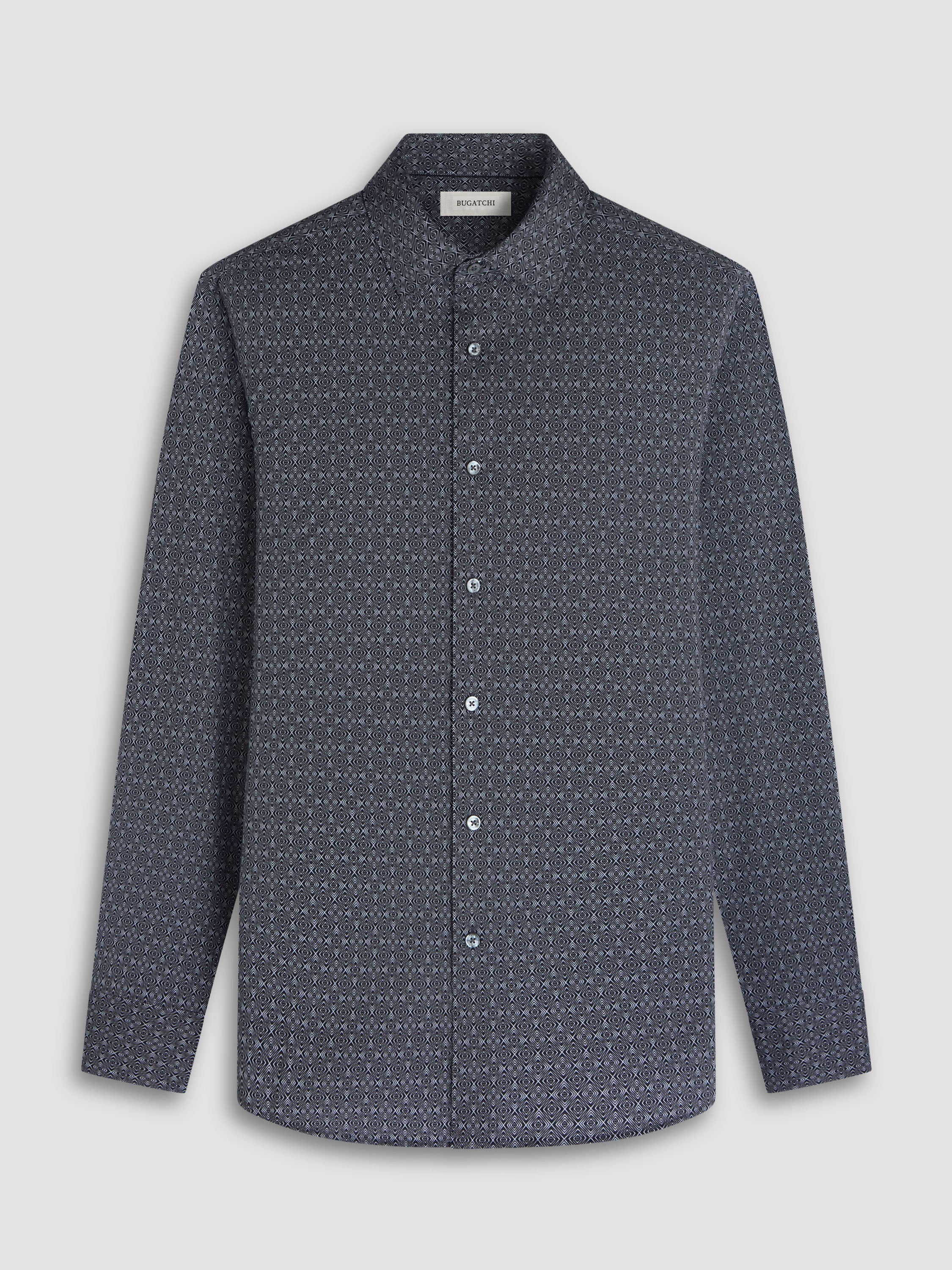 Bugatchi James Geometric Sport Shirt HF9027K60