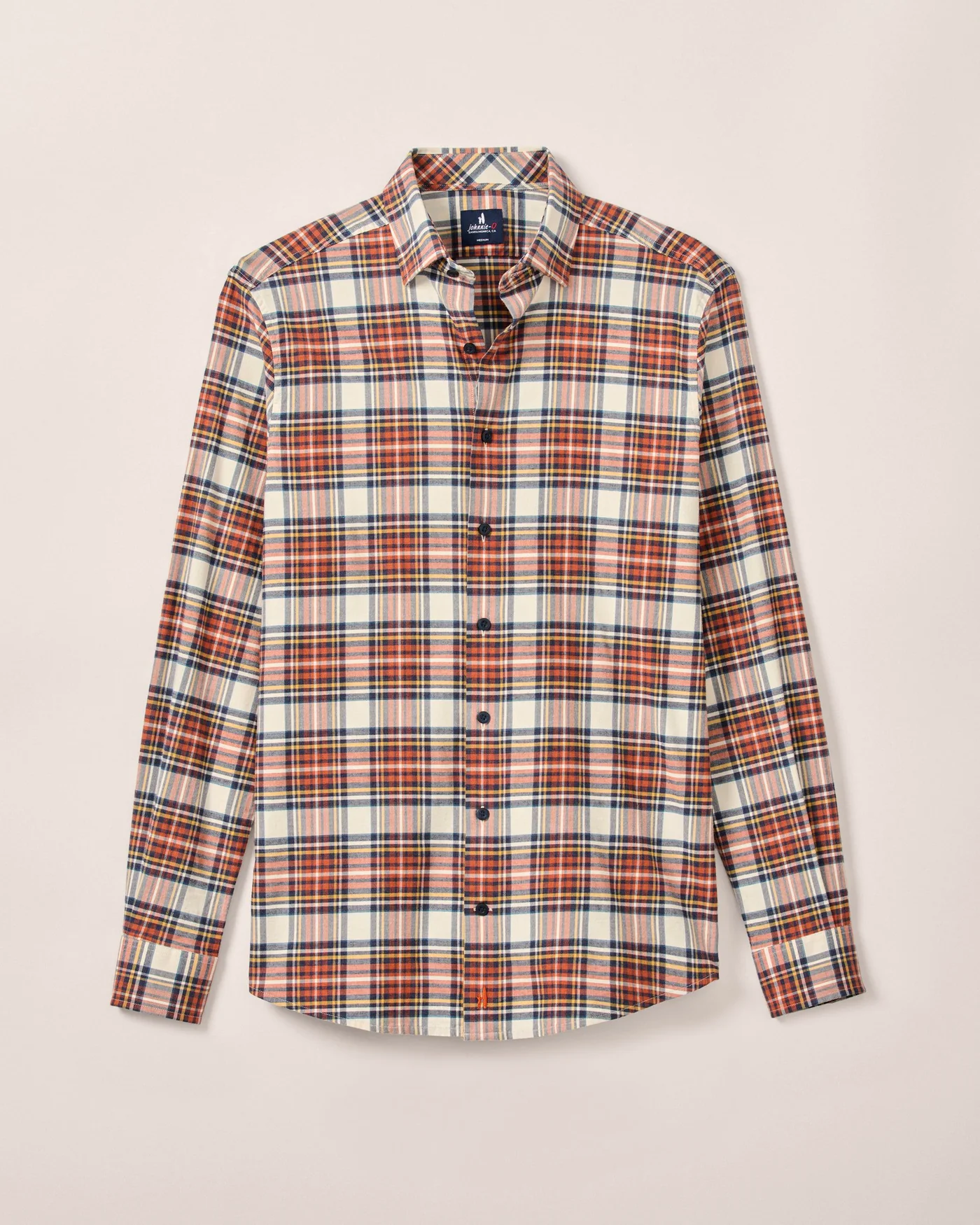 Johnnie-O Knick Flannel Plaid Shirt Big & Tall